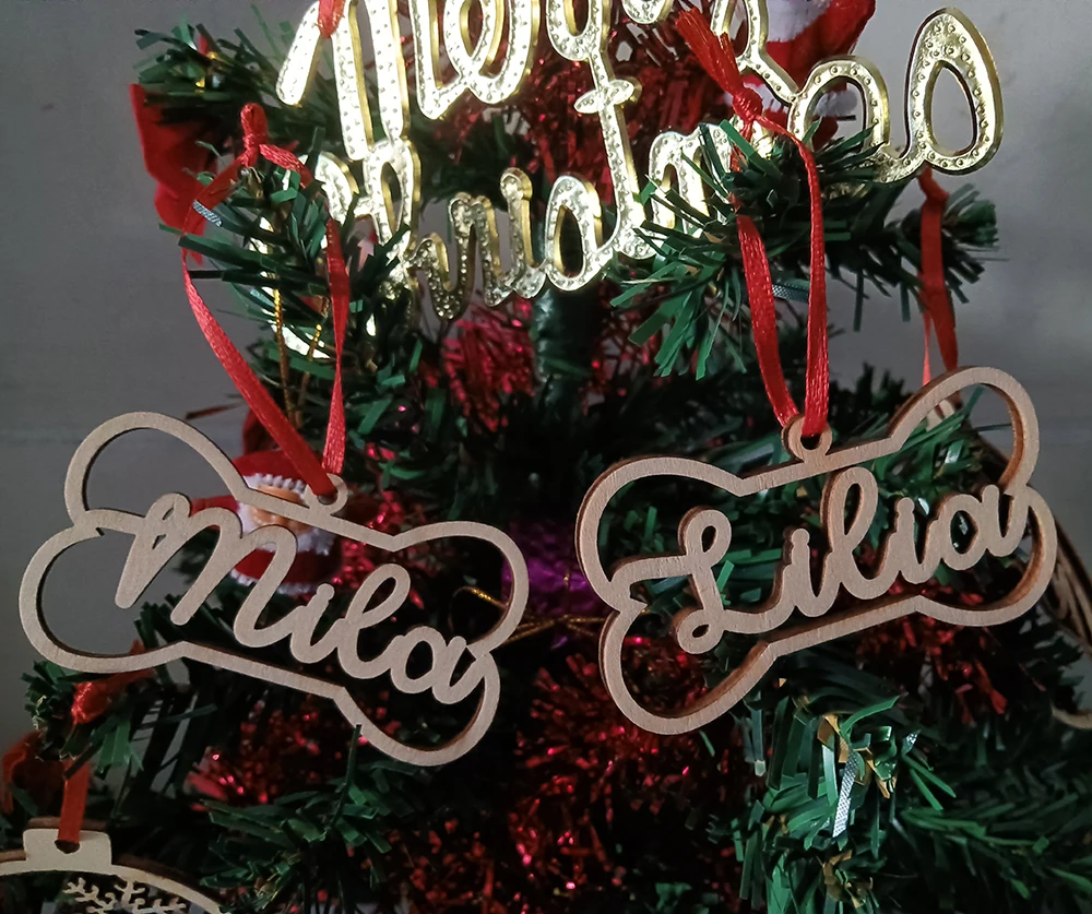 Рождественские деревянные подвески, Подвесные Украшения для рождественской елки, деревянные поделки «сделай сам», лазерная резка для дома, Рождественские Подвески вечерние праздничные новогодние подарки