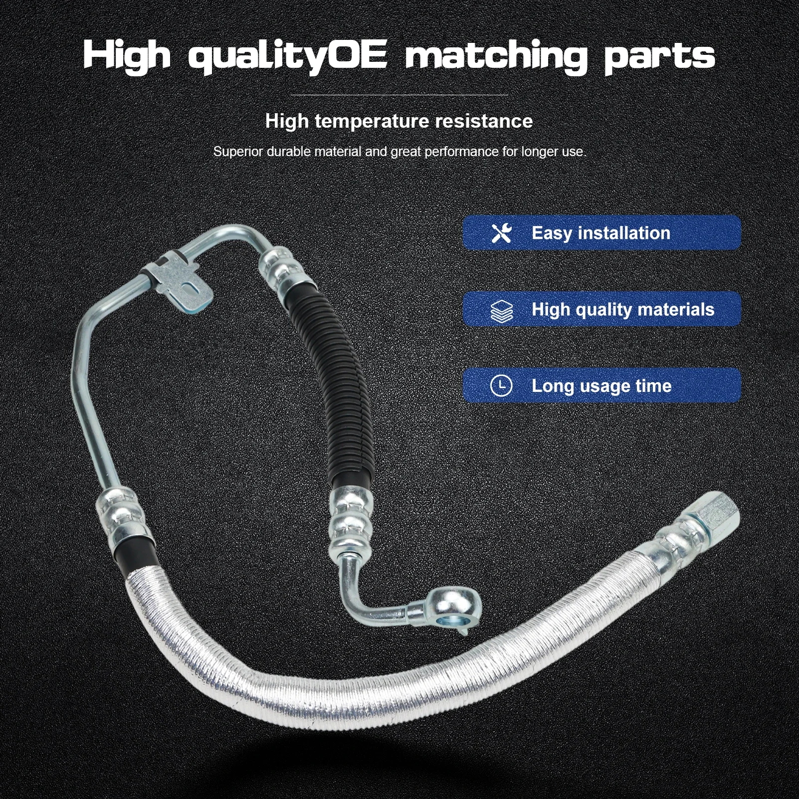 44411-33110 Шланг давления рулевого управления в сборе для Lexus ES330 04-06 Toyota Camry 01-06 Solara 04-08