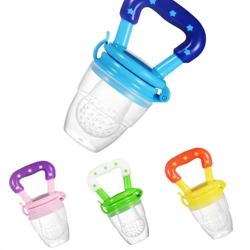 

Pacifier clips Infant Baby Teether Vegetable Fruit Teething Toy Ring Chewable Soother Sucking Thumb Teething Nursing Kiids