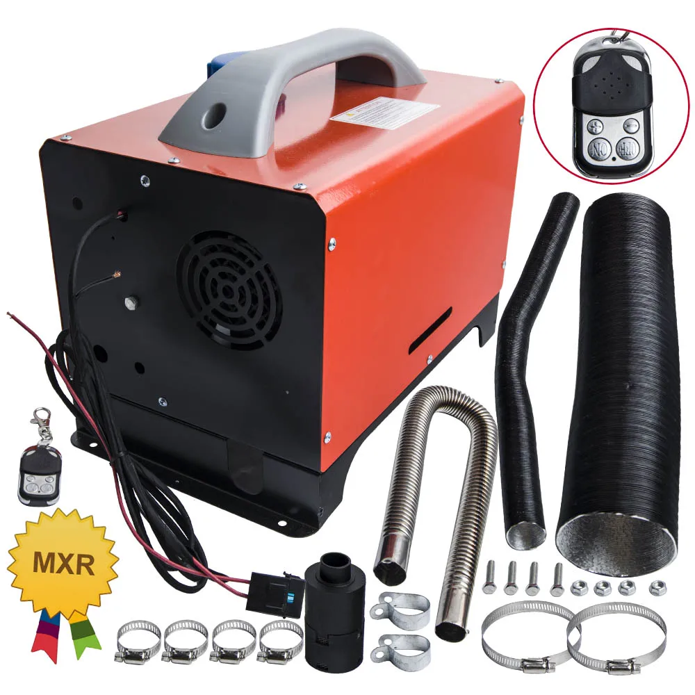 

5000W 5KW 12V Air Heater One Hole with LCD Switch All in 1 for Car Truck Boat Diesel All in 1 5KW 12V One-Hole for Car Truck Bus