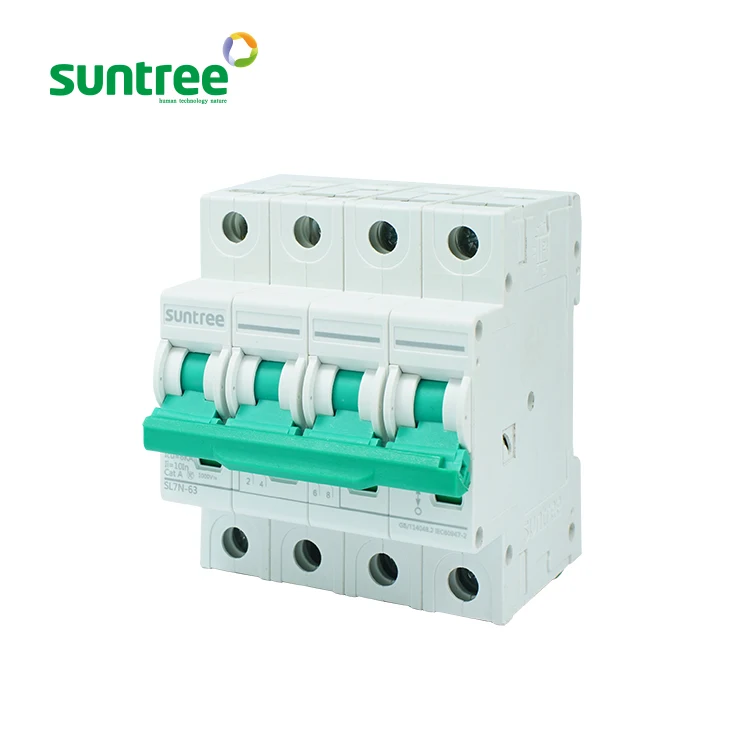 Новые продукты 2020 солнечные фотоэлектрический выключатель постоянного тока MCB