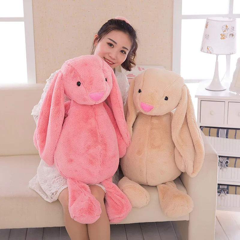 

Plush Toy Long Ear Rabbit Bunny Kawaii Cartoon Animal Cute Stuffed Doll Girl Friend Birthday Gift Christmas Present Party Decor