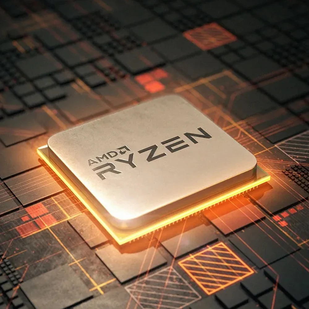 Игровой процессор для ПК Socket AM4 6-ядерный 12-поточный 4 ГГц 65 Вт DDR4 аксессуары