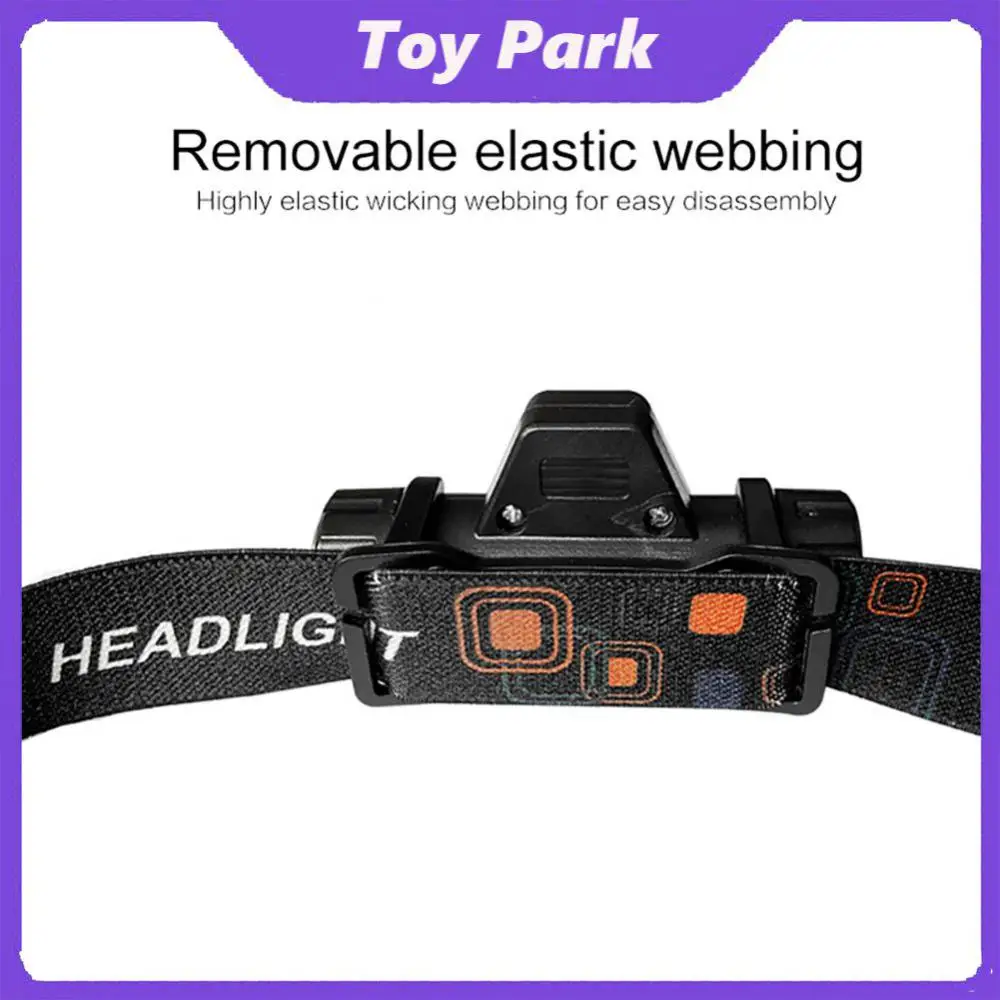 

Magnets Headlight Usb Charging Camping Head Lamp Adjustable Android Charging Flashlight Light Accessory Waterproof Head Torch