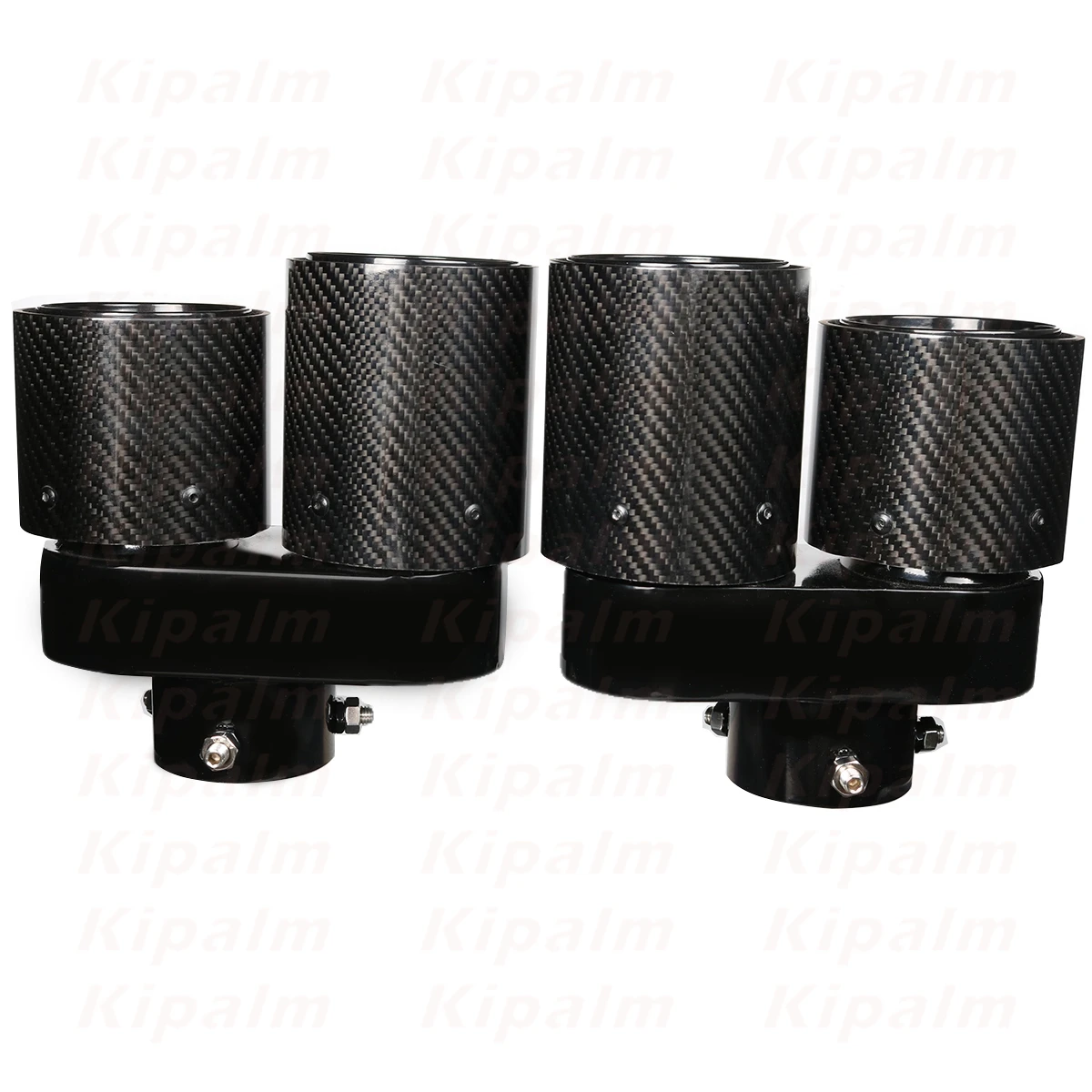 1 пара двойных труб из углеродного волокна M Performance наконечник глушителя