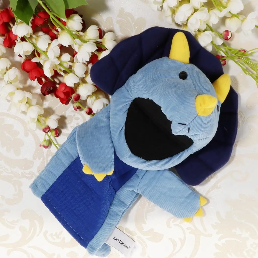 

Adorable Dinosaur Hand Puppet Doll Imaginative Play Toy for Kids
