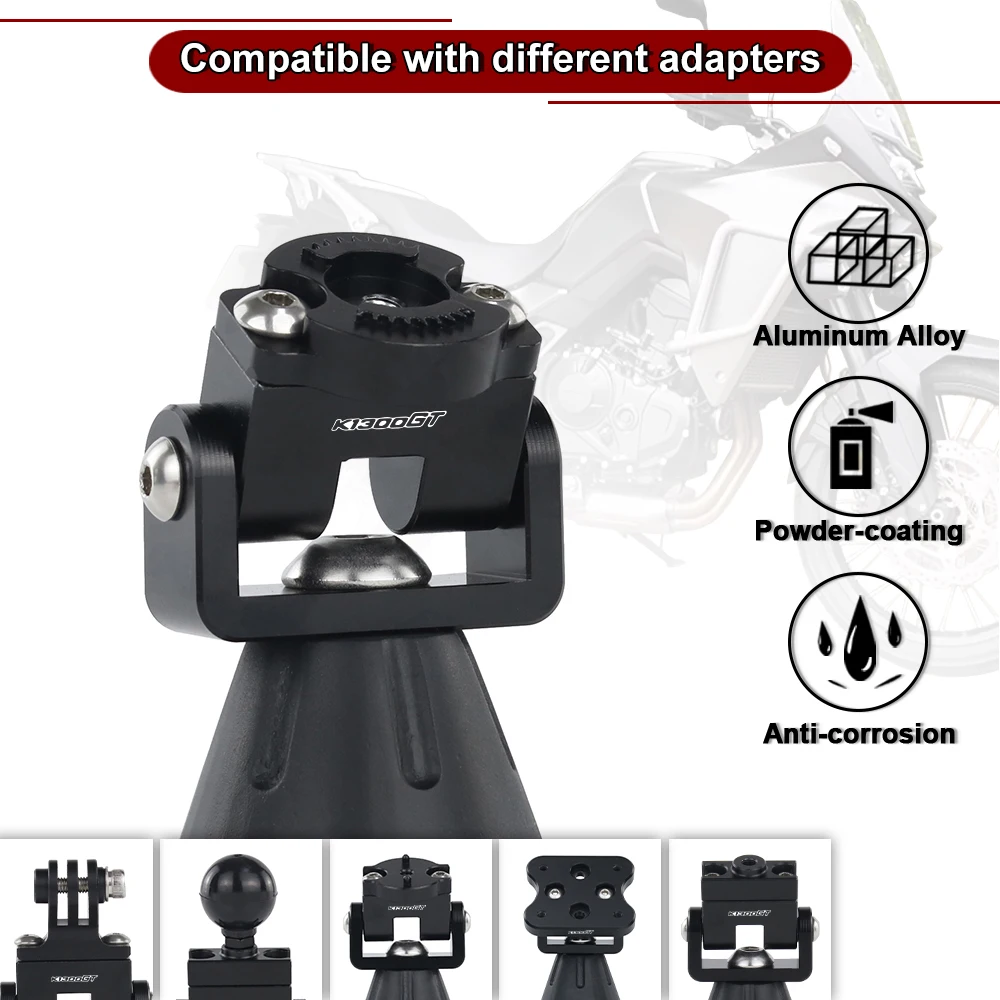 Мотоциклетное GPS-крепление подходящее для BMW K1300R K1300S K1600GT K1600 Bagger K1600GTL держатель
