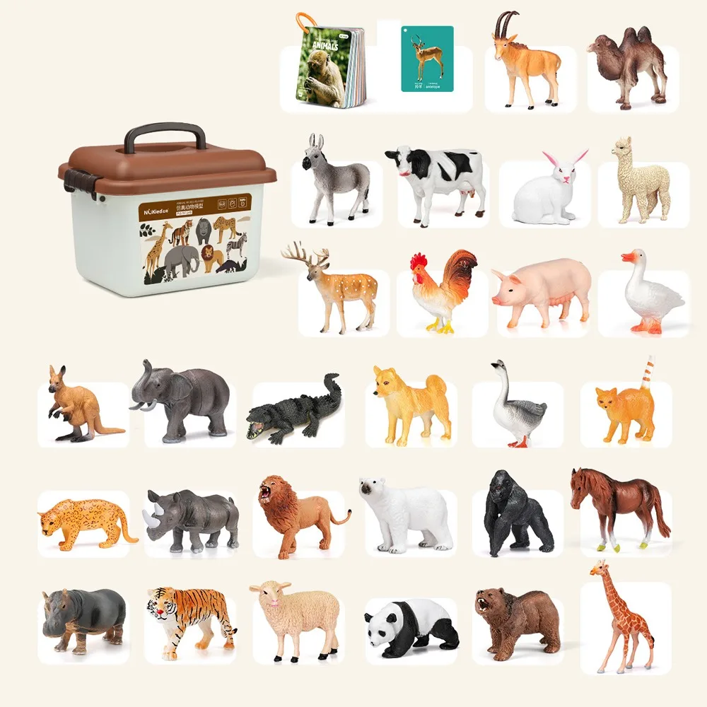 

Мини-фигуры животных из ПВХ