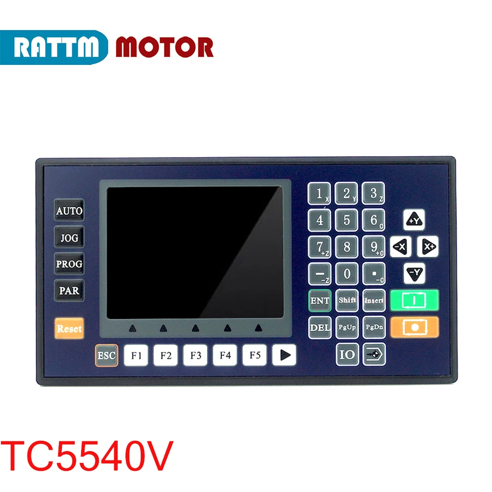 3-осевой/4-осевой USB PLC независимый CNC контроллер движения TC5540V ЖК-дисплей для