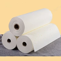 bamboo scroll paper for calligraphy xieyi landscape ink painting raw xuan rice paper xie yi xuan zhi white with gold powder
