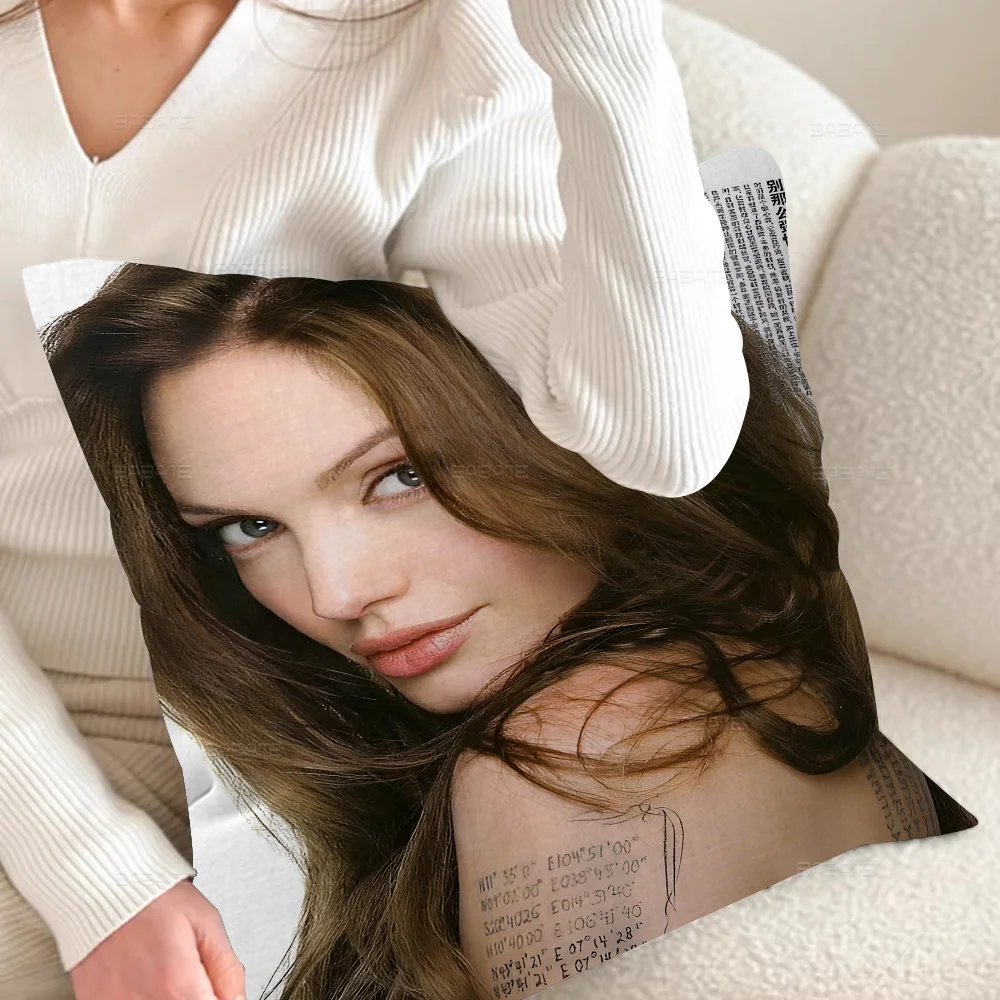 A-Angelina J-Jolie Кленовый дизайн Чехлы для подушек Happy Autumn Harvest Декор Праздничные