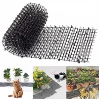 garden anti cat net plastic prevent cat thorn mat vegetable garden plant protection mesh multi function protective net