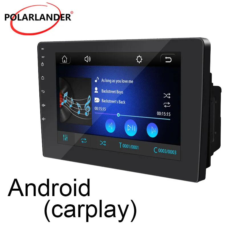 

Автомагнитола 2USB MP5 MirrorLink Carplay/Android автомобильный мультимедийный плеер BT AI Voice 2Din FM AM RDS 8 дюймов с поддержкой камеры заднего вида