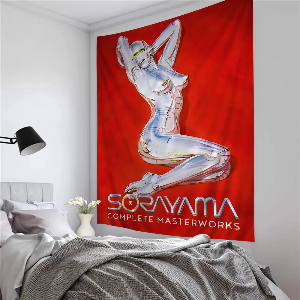 H-Hajime S-Sorayama модный гобелен Художественная печать искусство научная фантастика