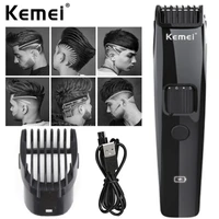 kemei hair clipper km 302 electric hair clipper adjustable limit comb electric hair clipper professional hair trimmer for man