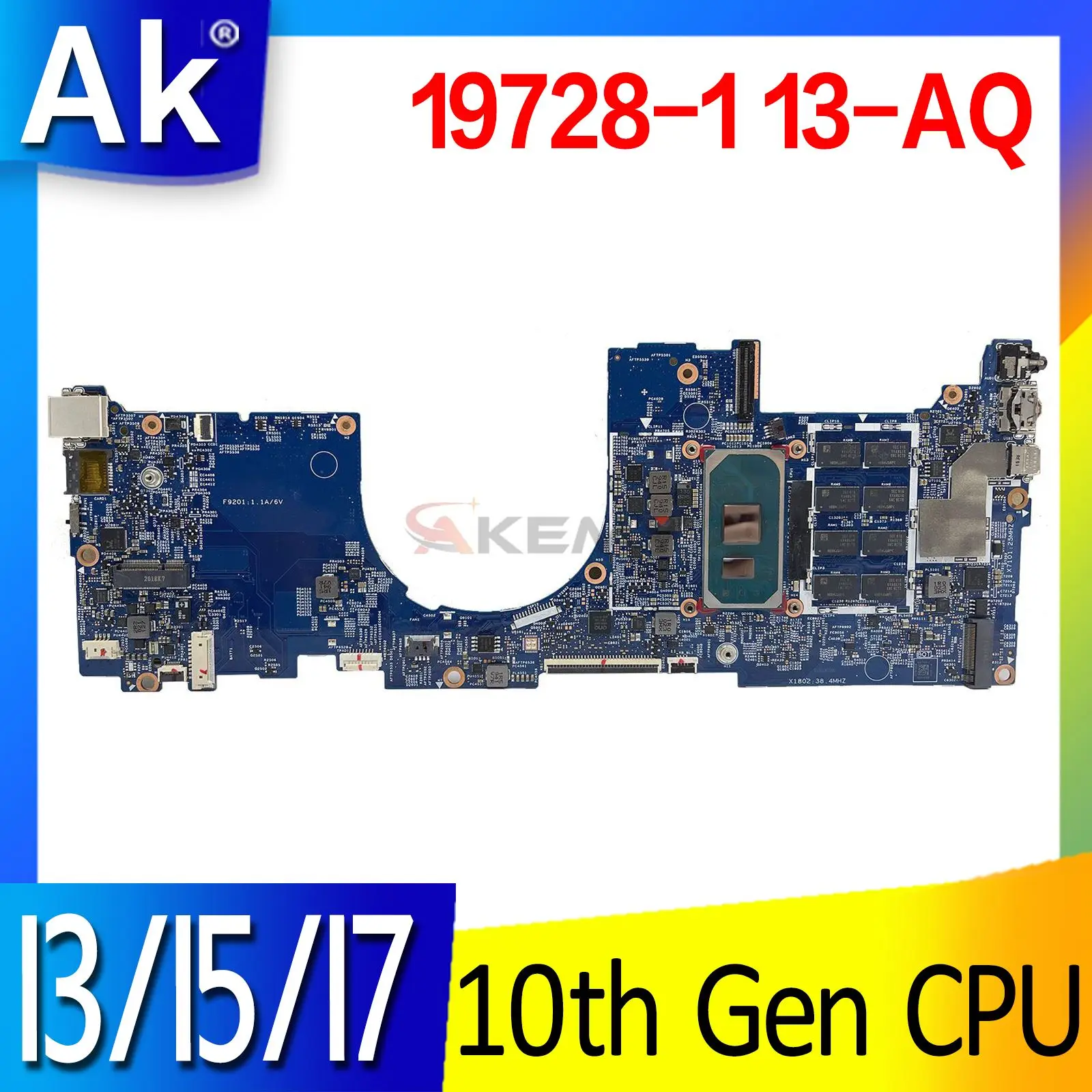 

Материнская плата для ноутбука HP ENVY 13-AQ 13-AQ1013DX