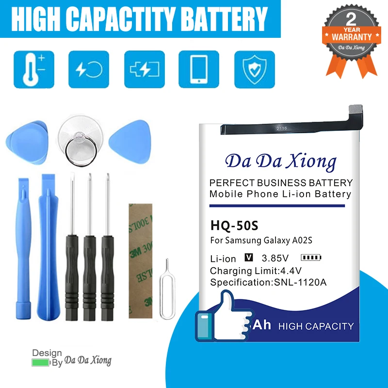 Аккумулятор для Samsung Galaxy A02S M02S M025 F02S, 5800 мач