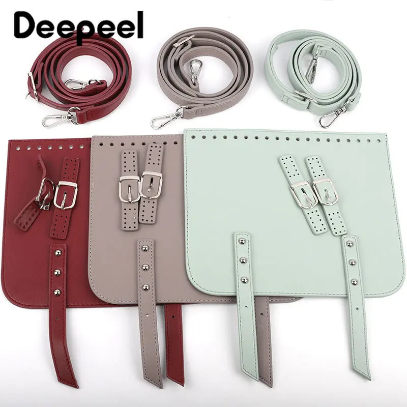 

1 комплект, квадратные кожаные сумки Deepeel ручной работы, аксессуары для шитья