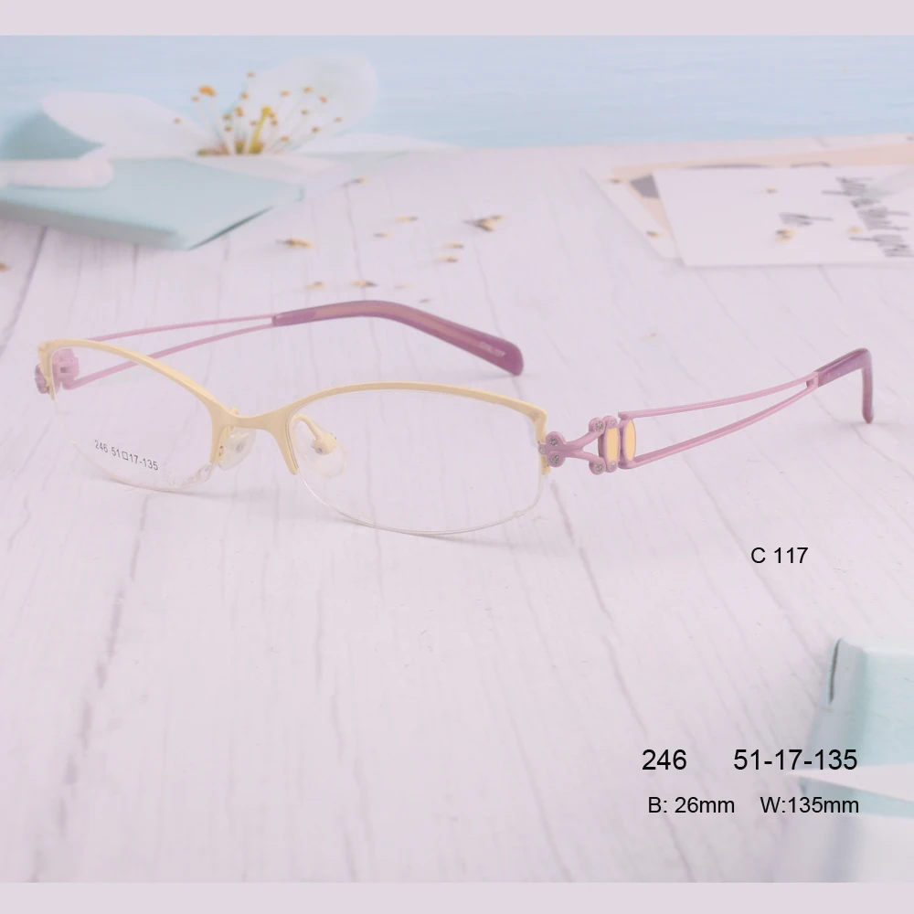 Лидер продаж модные очки нового дизайна женские с прозрачными линзами для