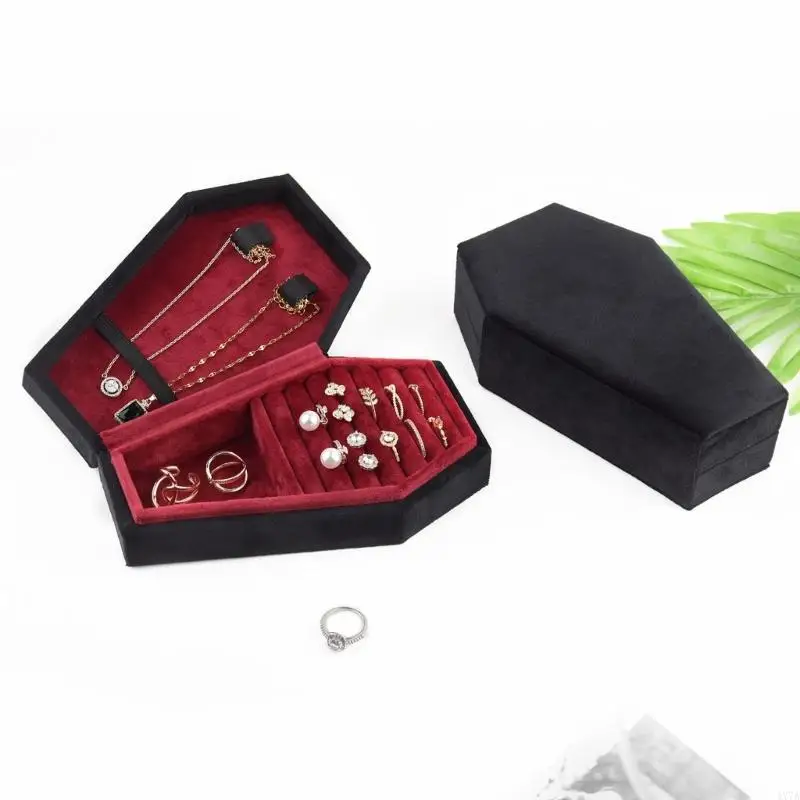 Gothic Velvet Jewelry Box