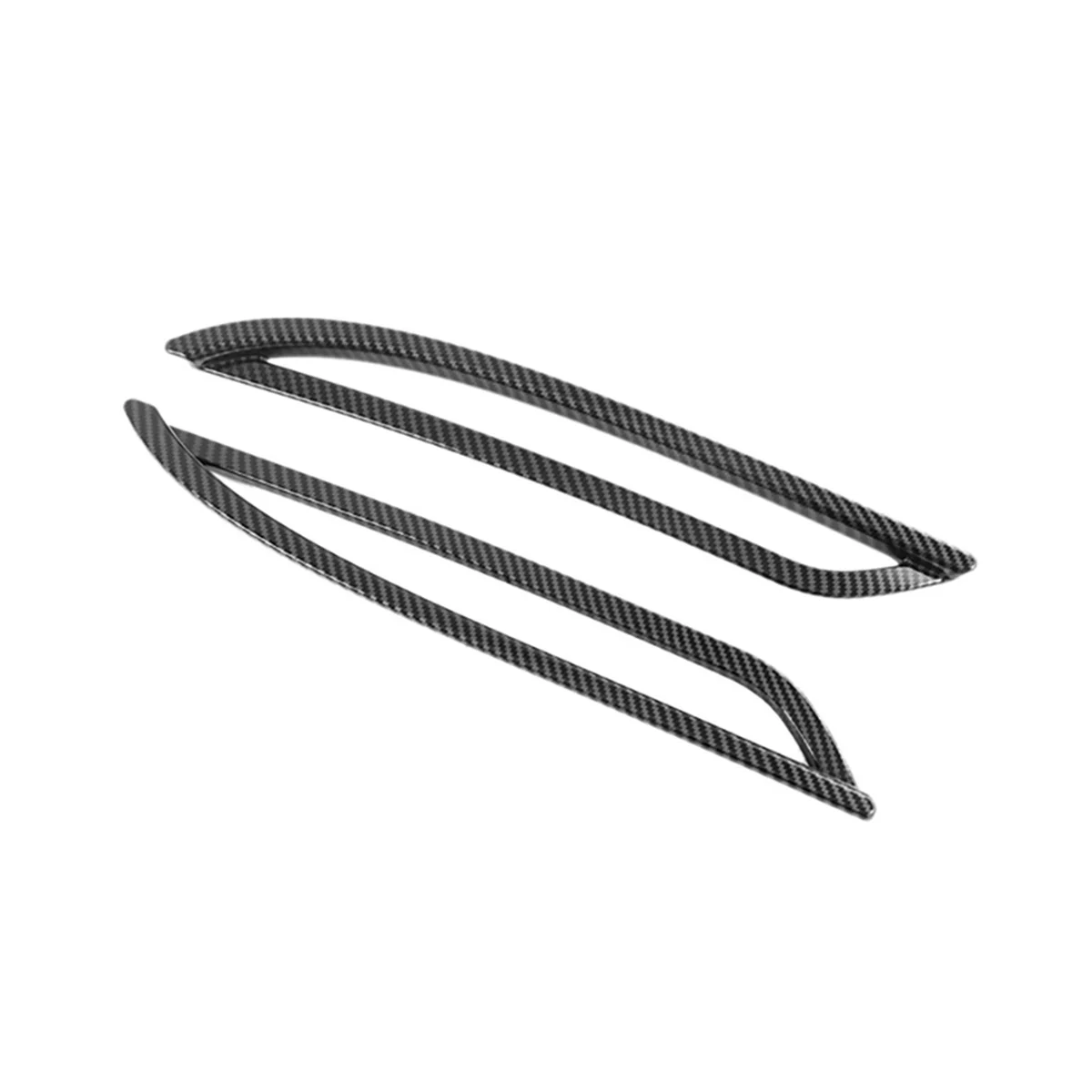 

2Pcs Car Rear Fog Lamp Cover Trims Styling