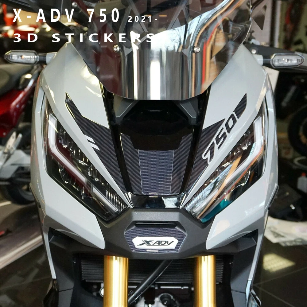 

3D Sticker Tank pad Oil Gas Protector Decoration Stickers protection kit For HONDA X-ADV750 XADV X-ADV 750 XADV750 2021 2022
