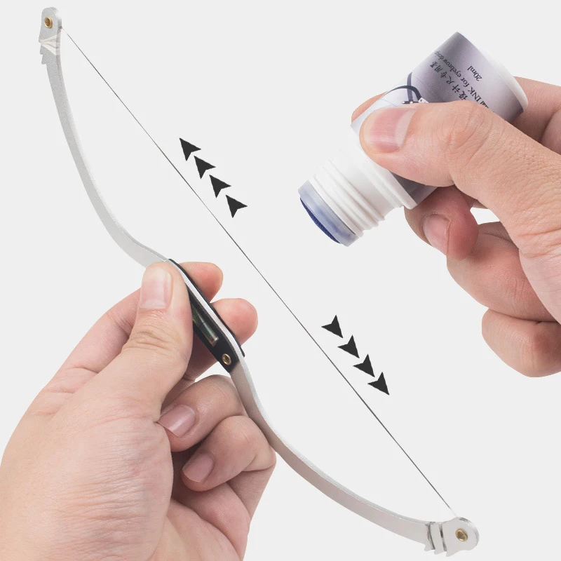 

Eyebrown Ruler Ink Microblading Permannet Makeup Bow and Arrow Line Ruler For String Pre Inked tattoo PMU Mapping Measuring Brow