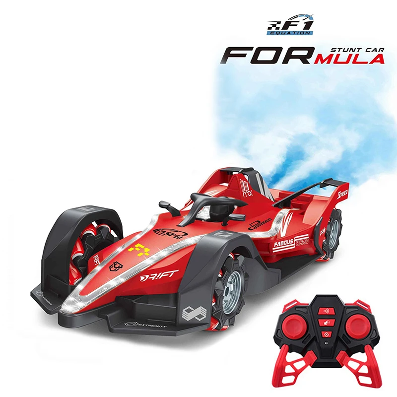 

2021 New 1:14 Electric RC Stunt Car 4WD Rock Crawler Drift Mist Spray Car Remote Control Toys Machine On Radio Control F1 3658