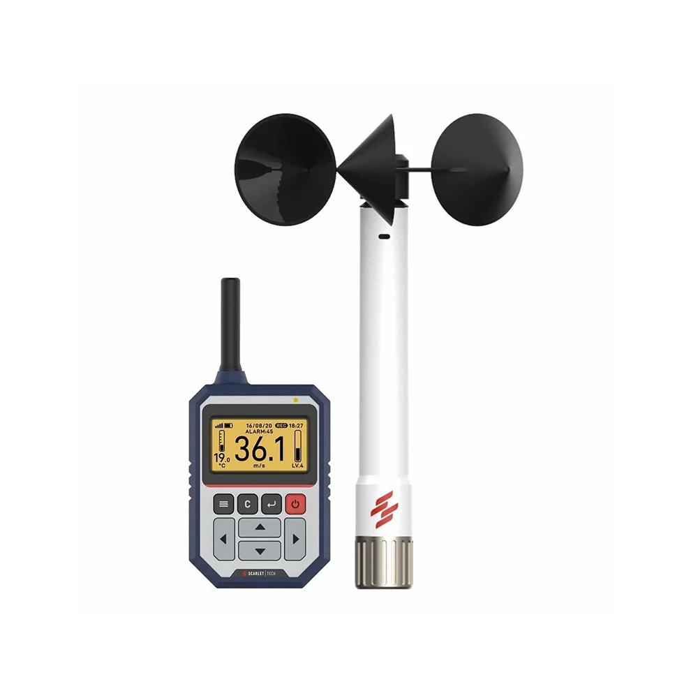 

Ultrasonic wireless anemometer smart wind meters for crane