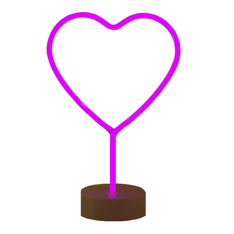 Неоновый светильник для вечеринки светодиодный ночник с Фламинго соссоном