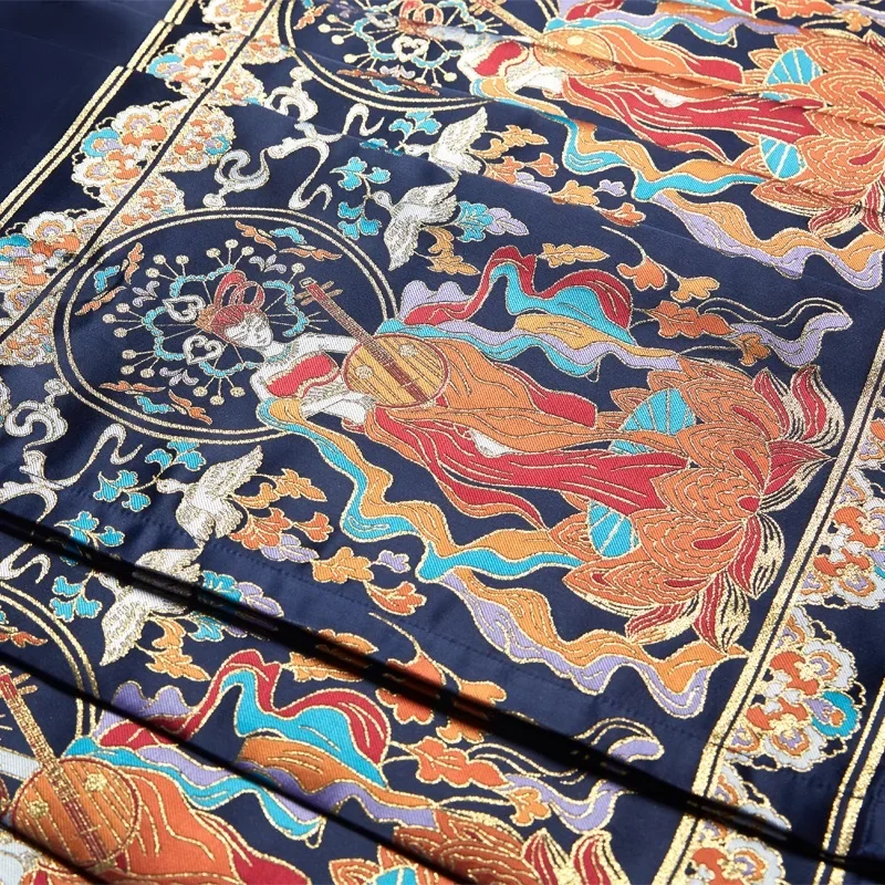 Новинка 2024 Женская юбка с изображением лошади династии Мин Китайская