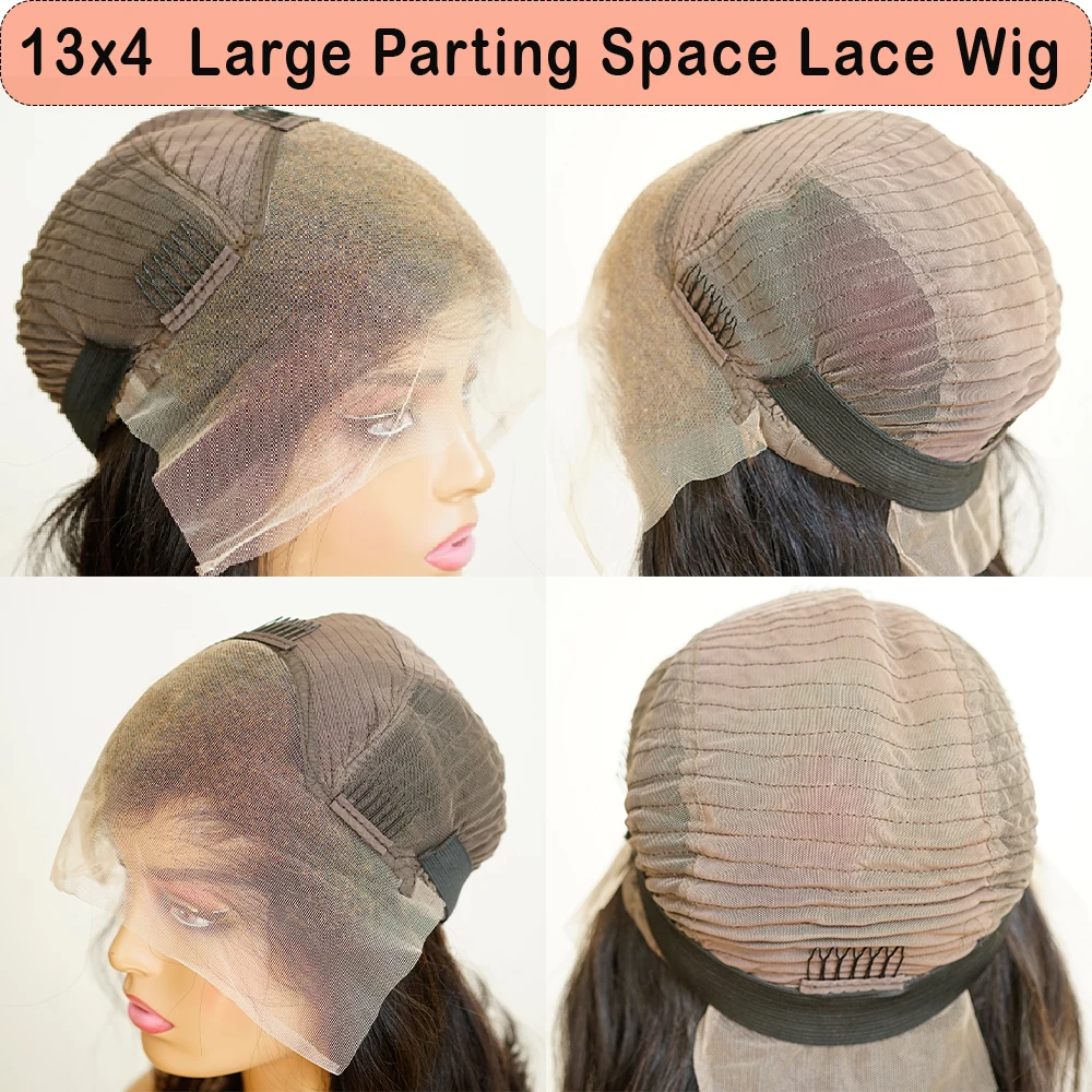 Lagos Hairline Прямой Боб Парик Человеческих Волос Короткие Темно-русые 13x4 HD Кружевные Фронтальные Бесклеевые Парики Предварительно Сорванные Готовые Для Ношения (art.: 3920d029ca479) - 3920d029ca479