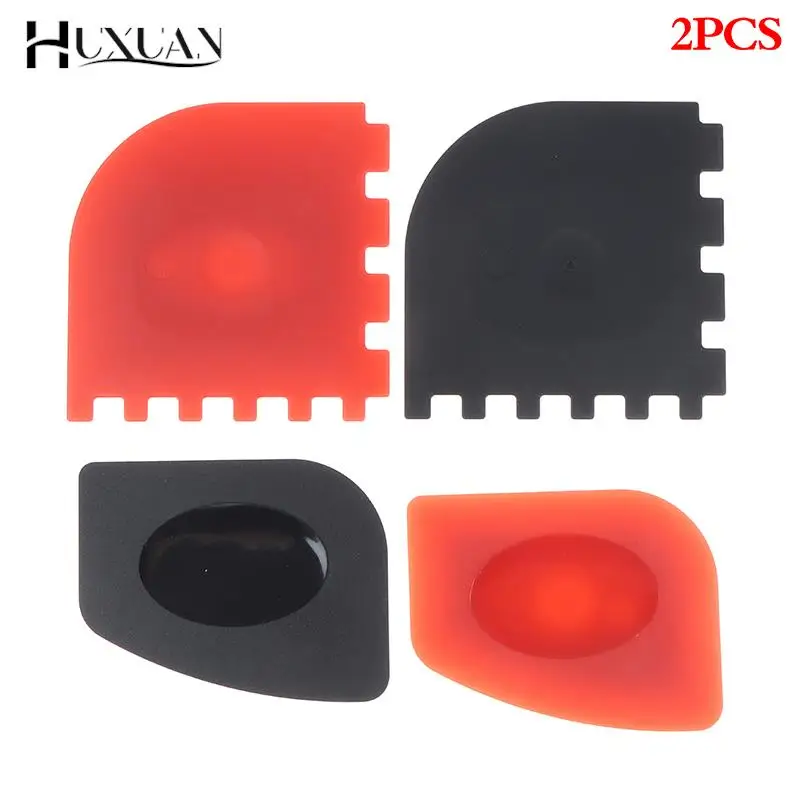 

2pcs/set kitchen cooking utensils cleaning scraper pan with tooth PC scraper