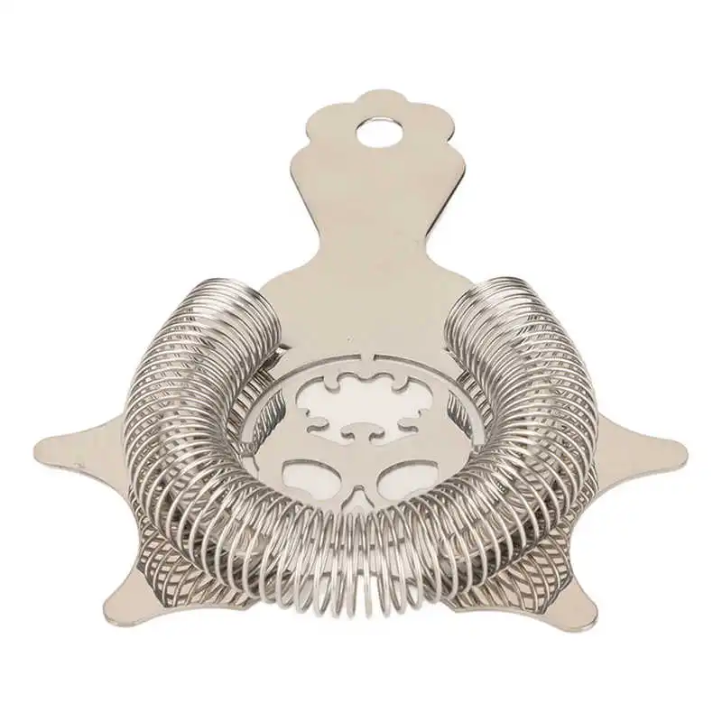 

Барный фильтр для льда, коктейльное ситечко, устойчивое к ржавчине, нержавеющая сталь, легко наливать для бара