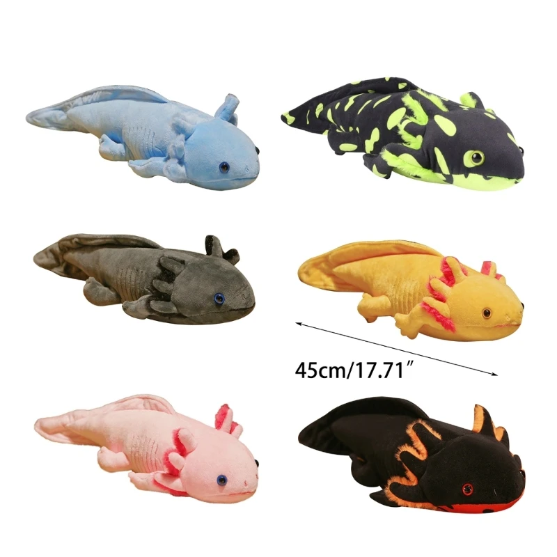 Новая плюшевая игрушка милый шестигранный динозавр длинная подушка с рыбой