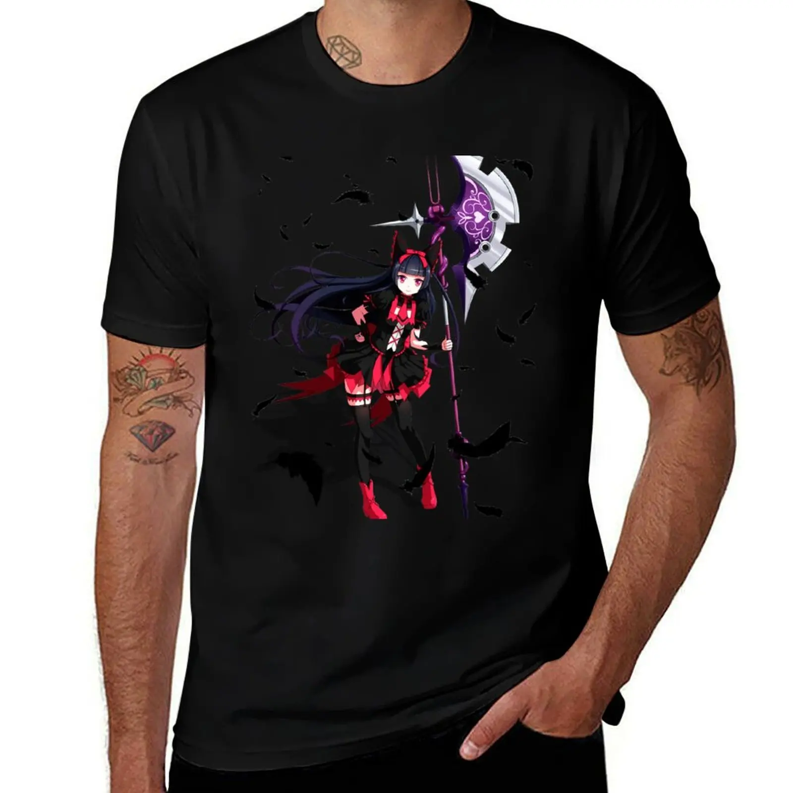 Фото Футболка Rory Mercury GATE, мягкая базовая хлопковая футболка с короткими рукавами №1