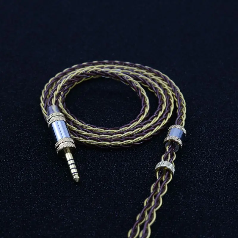 XNHS HS04 8-core импортный материал Litz 7N OCC + палладий позолоченный Гибридный