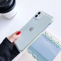 fashion candy color frame phone case for iphone 13 pro max mini 12 11 x xs xr transparent cover phone case for iphone 7 8 plus