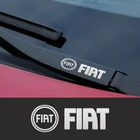 Металлические наклейки на автомобильные стеклоочистители, эмблема для Fiat Panda Bravo Punto Linea Croma 500 595, аксессуары