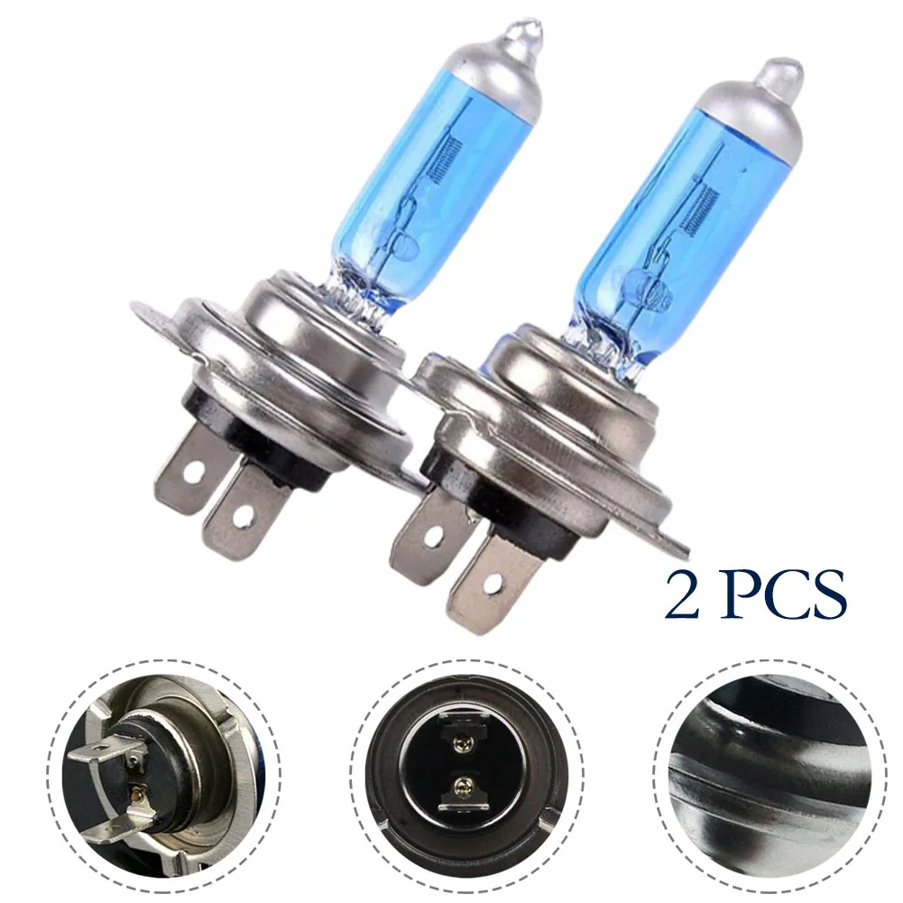 

2pcs Car Light H7 Xenon Bulb 12V 55W Halogen Headlight Led Lights Fog Light Bulbs Super Bright Auto Lmap Car Accessories