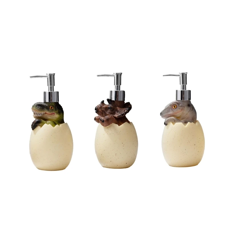 

Dinosaur Soap Dispenser Lotion Cream Multipurpose Supplies Accessory for Indoor Outdoor Traveling Camp Portable