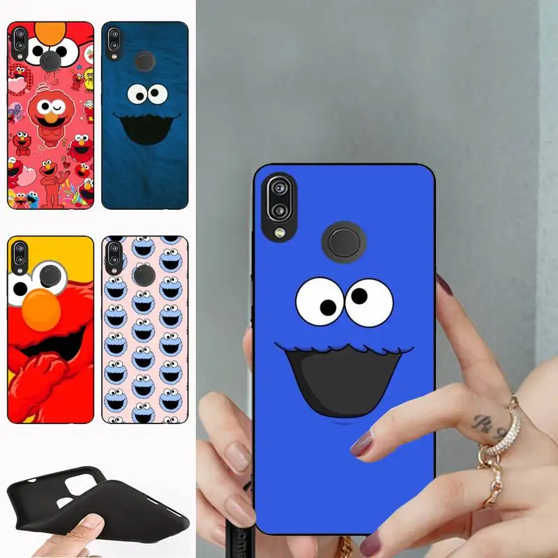 

Cookie Monster Sesames Streets Phone Case For Samsung Note 8 10 20 S10 S20 Fe Lite S21 S30 Ultra Plus 5G Fundas Shell Cover