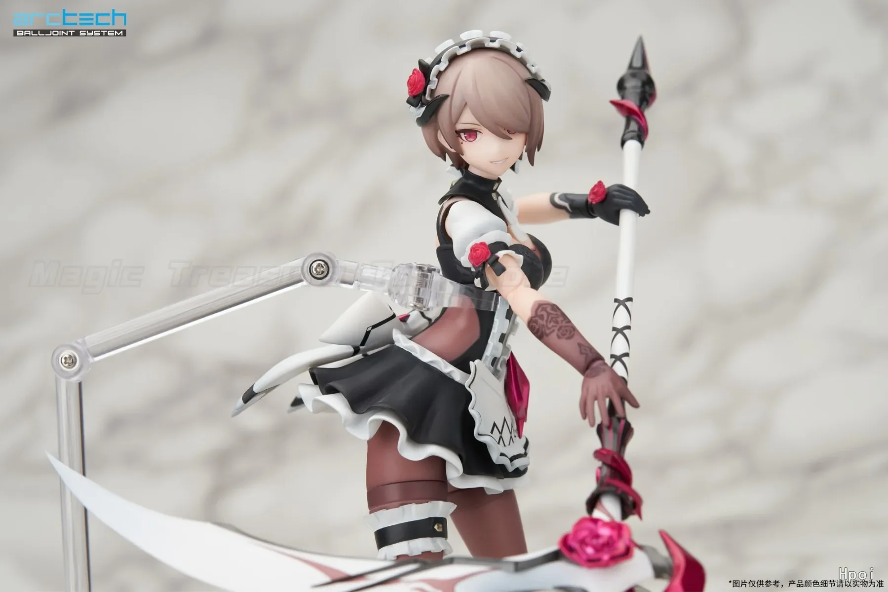 Фото В наличии: Оригинальная фигурка APEX-TOYS ARCTECH Honkai Impact 3 Rita Rossweisse Umbral Rose 1/8, игрушка-подарок №4