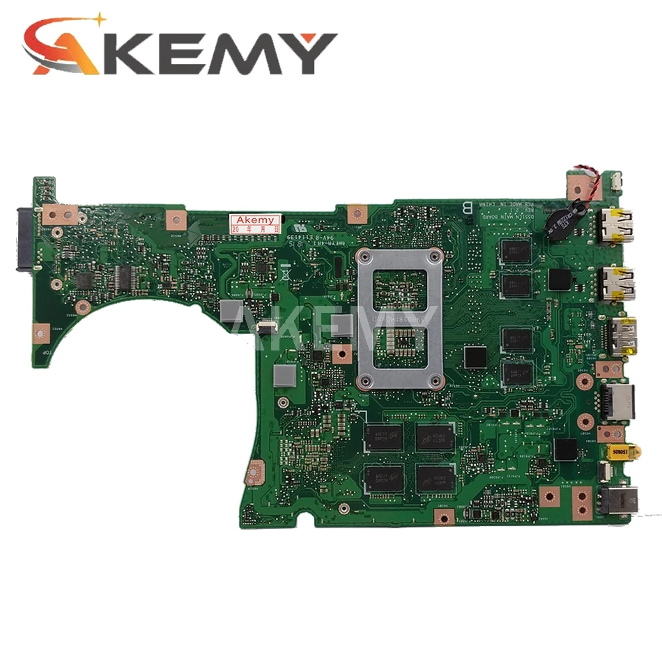 Материнская плата Akemy Q551LN материнская для Asus Q551L Q551LB testi7-4510U 4 ГБ/RAM GT840M/2G |