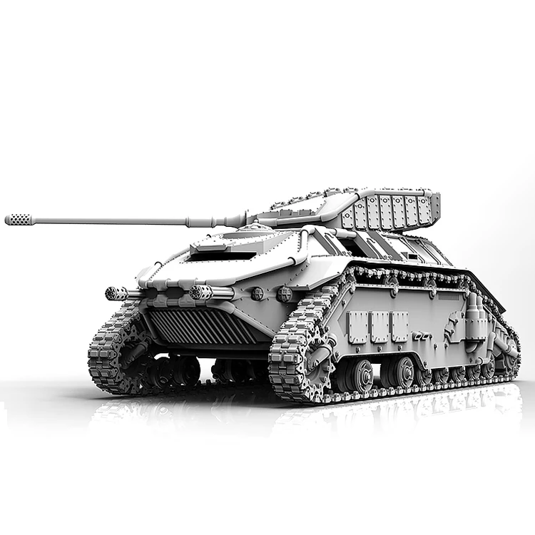 

Unpainted Resin Model Garage Kits Tank Armored Fighting Vehicle Apologetic Army Sword and Shield Soldiers Dnd Board Game Chess