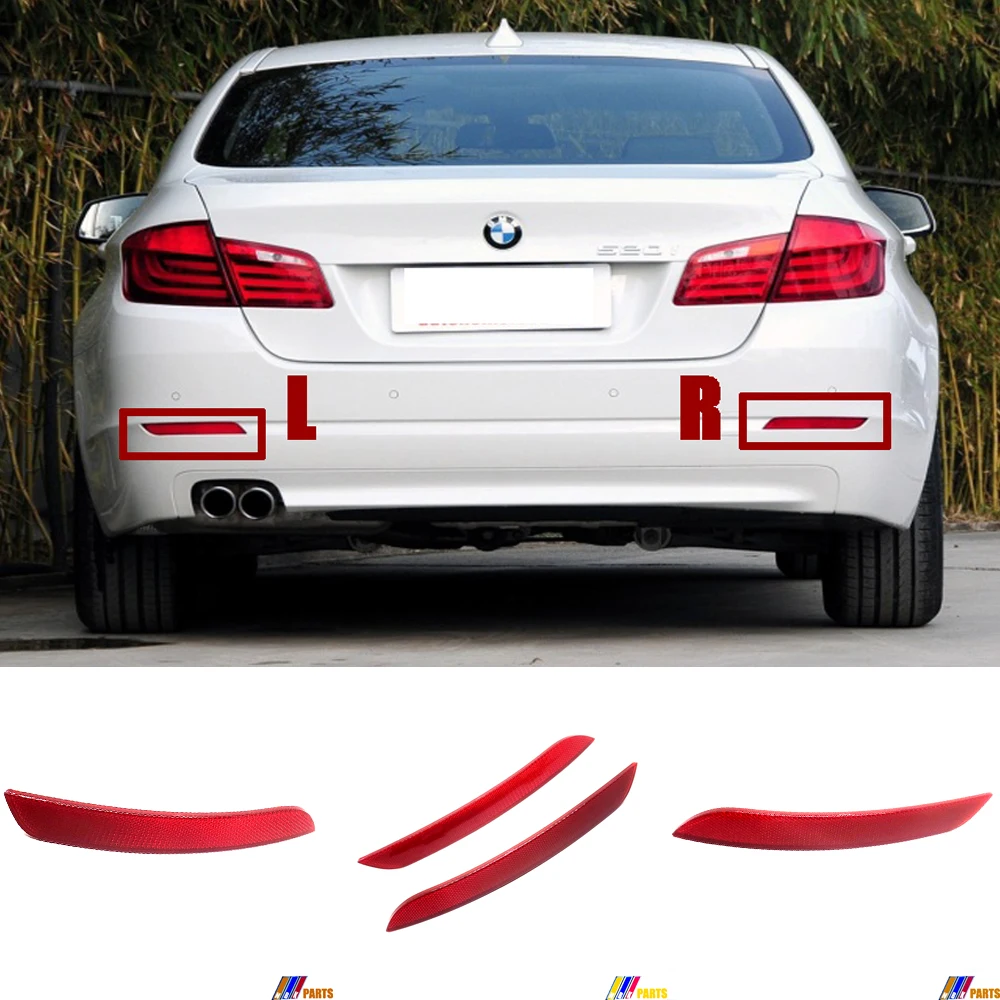 Fit 10-13 BMW5 F10 Sedan 520d 520i 525d 528i 530d 530dX 530i 535d 535dX 535i 550i REAR Reflector Fit 10-13 BMW5 F10 Sedan 520d 520i 525d 528i 530d 530dX 530i 535d 535dX 535i 550i REAR Reflector