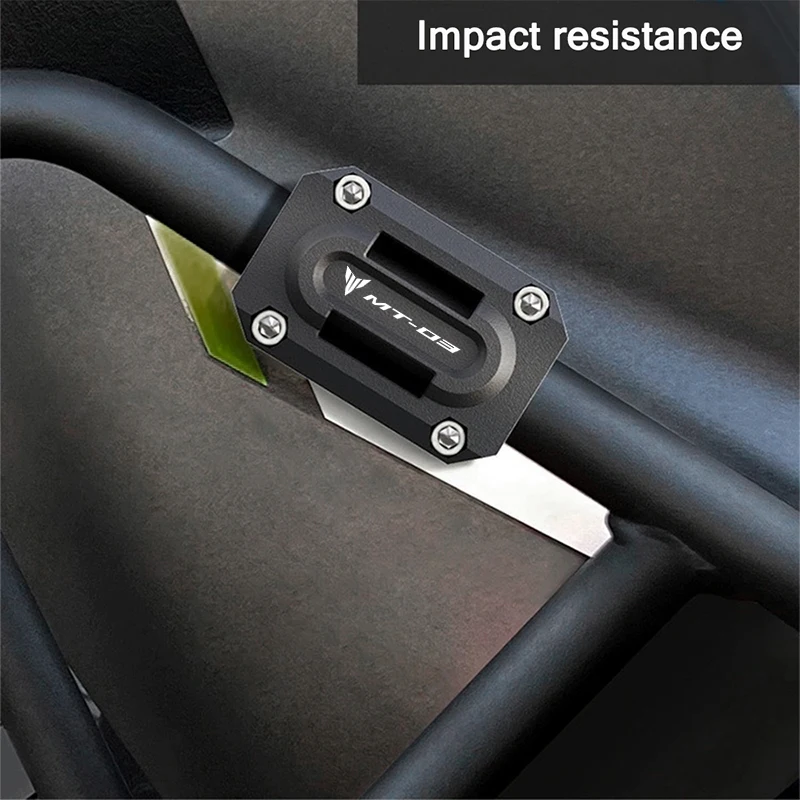 Фото Для Yamaha MT07 MT09 MT03 MT10 Tracer MT 03 07 09 10 MT-09 SP Защита бампера двигателя мотоцикла защита Бампера 2021 2023 2024 №2