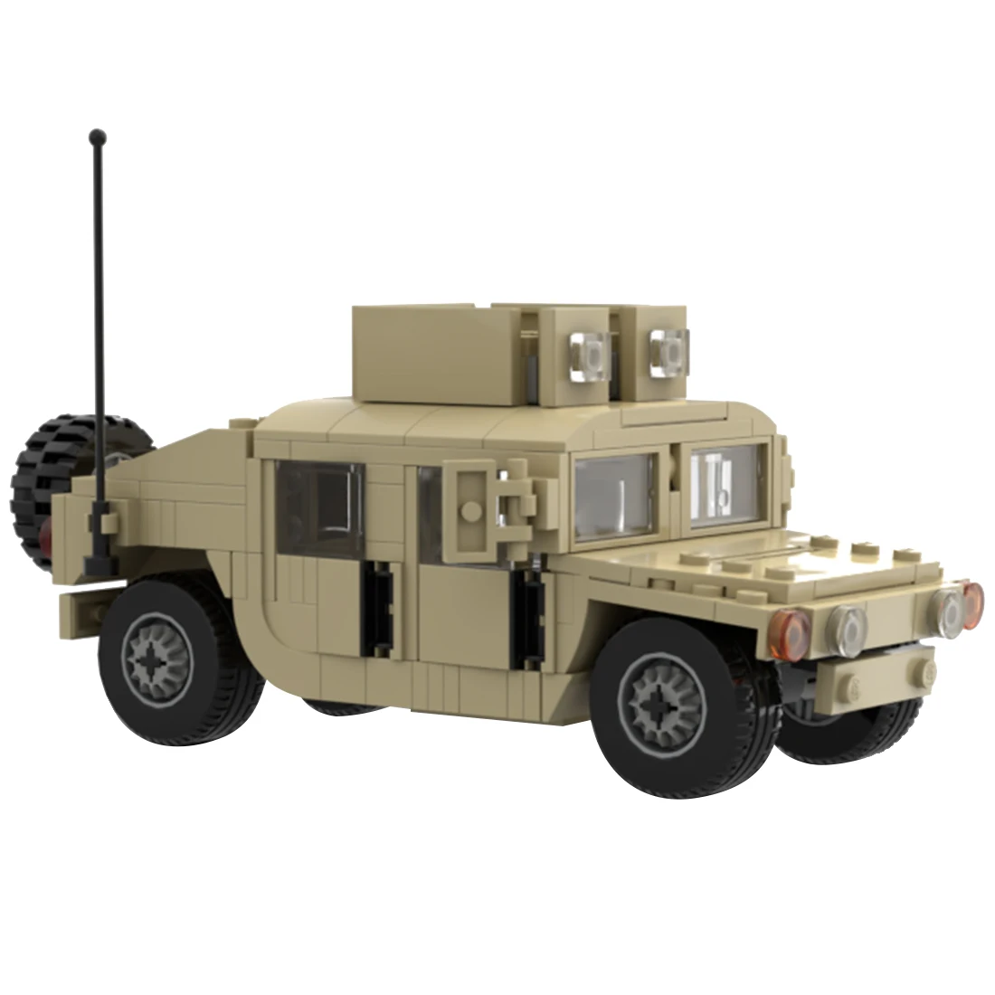 

Authorized MOC-75437 287PCS OFF-Road Vehicle Building Blocks MOC Toys Military Series Assemble Set - Designed By Brick_boss_pdf