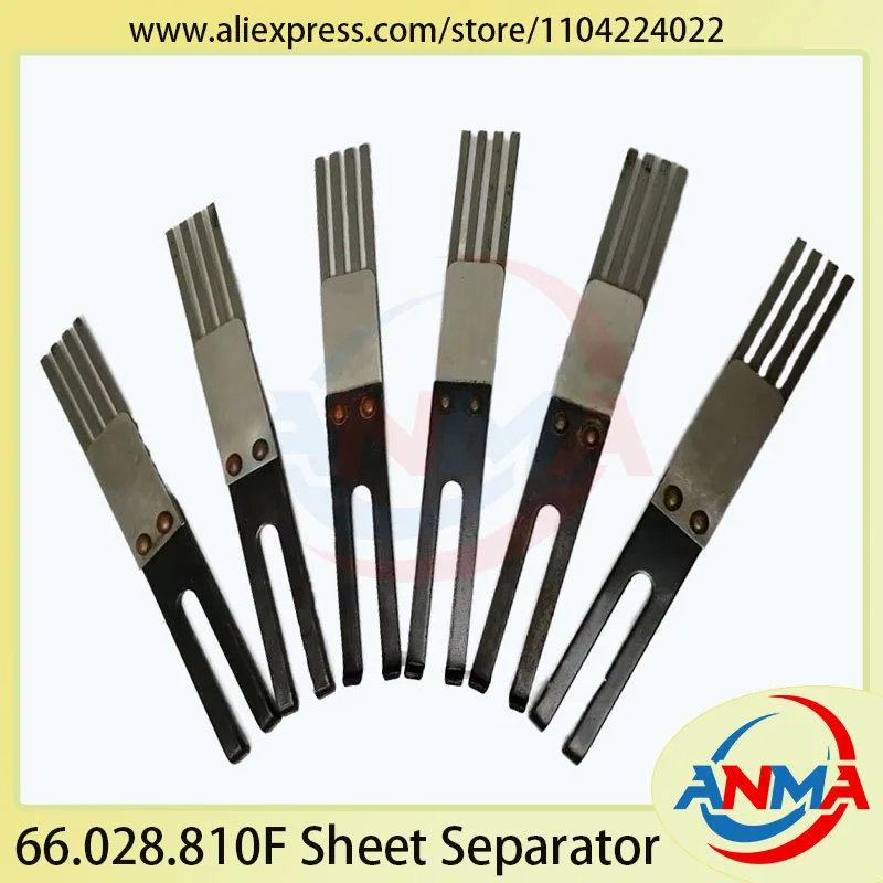 10 шт. Heidelberg SM102 CD102 SM74 PM74 Печатная машина Прямой сепаратор листов 66.028.810F