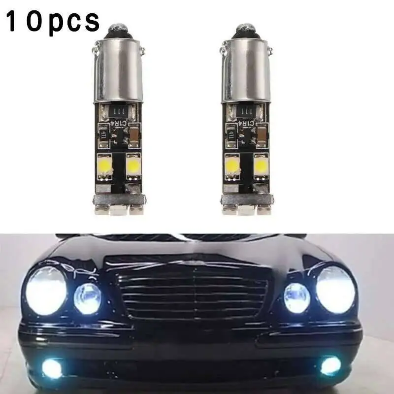 

Светодиодные Лампы 8 LED (8 Диодов) 6000K Для Сигнальных Ламп Mercedes-Benz W210 E55 AMG BA9S H6w Break